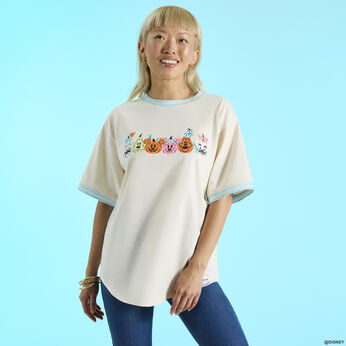 Mickey & Friends Jack-o'-Lantern Glow Sporty Tee, Image 2